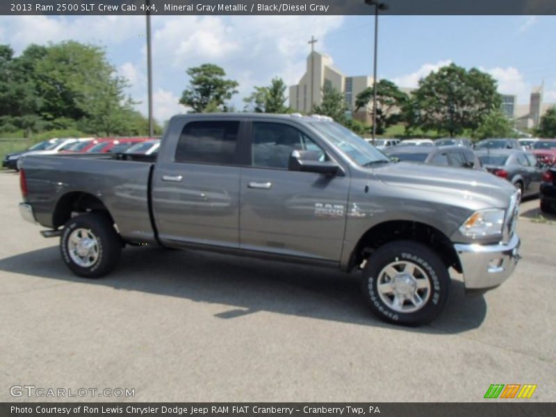 Mineral Gray Metallic / Black/Diesel Gray 2013 Ram 2500 SLT Crew Cab 4x4