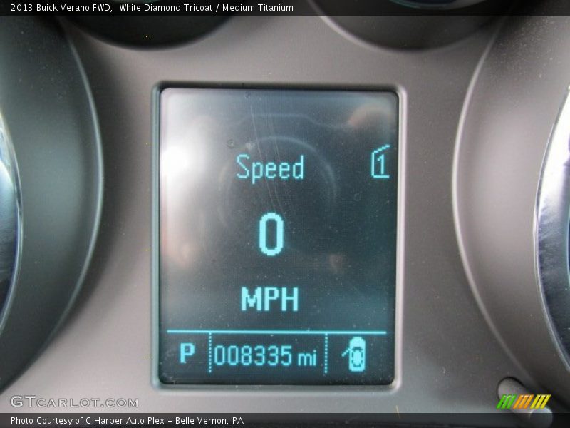 White Diamond Tricoat / Medium Titanium 2013 Buick Verano FWD
