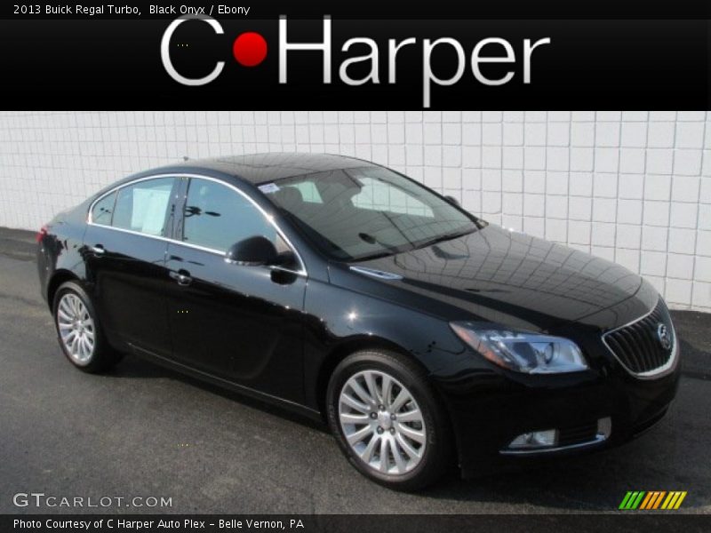 Black Onyx / Ebony 2013 Buick Regal Turbo