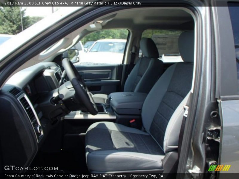 Mineral Gray Metallic / Black/Diesel Gray 2013 Ram 2500 SLT Crew Cab 4x4