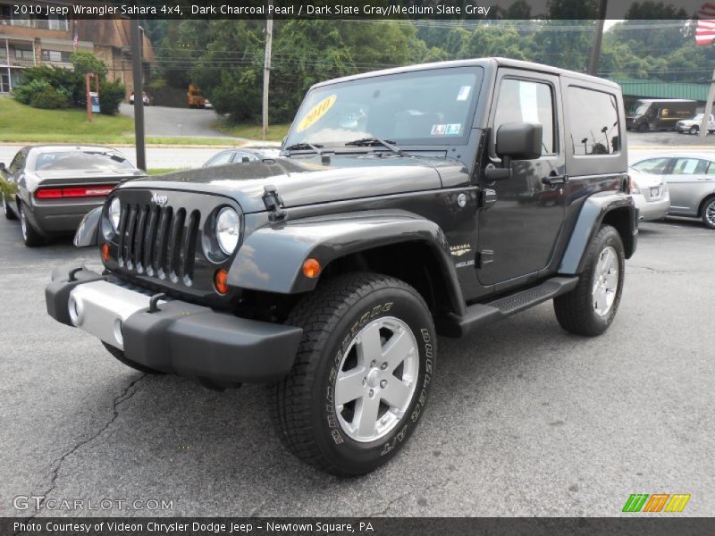 Dark Charcoal Pearl / Dark Slate Gray/Medium Slate Gray 2010 Jeep Wrangler Sahara 4x4