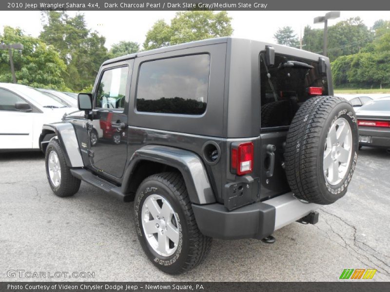 Dark Charcoal Pearl / Dark Slate Gray/Medium Slate Gray 2010 Jeep Wrangler Sahara 4x4