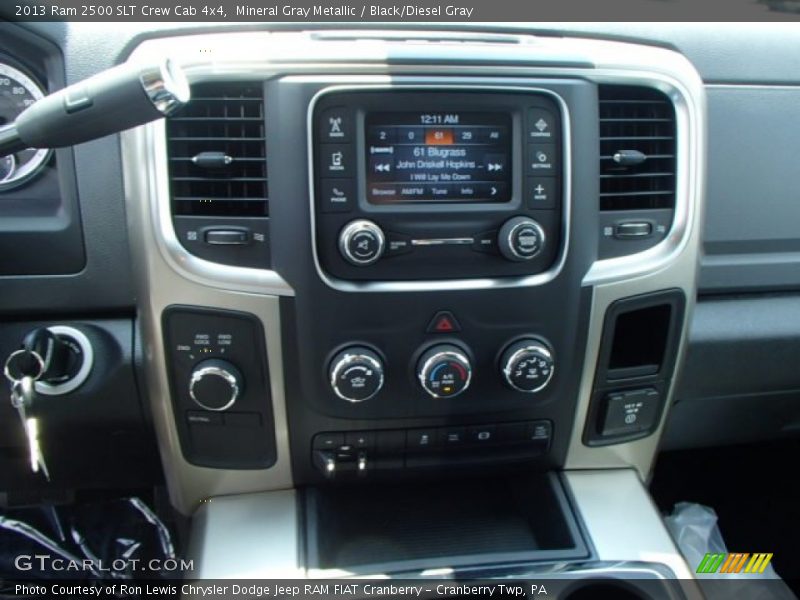 Mineral Gray Metallic / Black/Diesel Gray 2013 Ram 2500 SLT Crew Cab 4x4