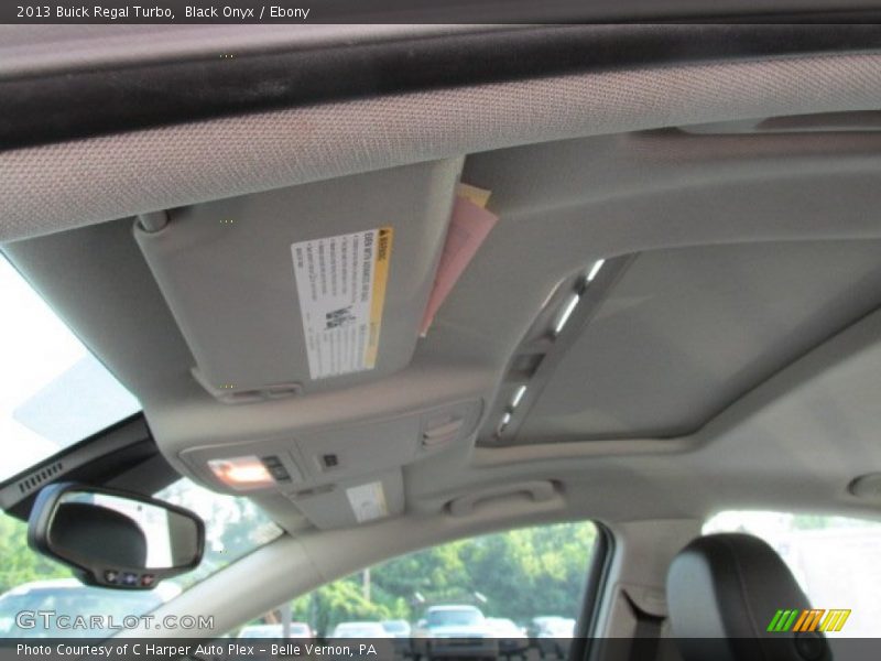 Black Onyx / Ebony 2013 Buick Regal Turbo