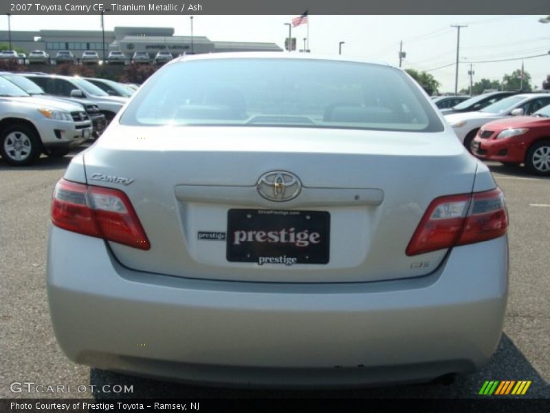 Titanium Metallic / Ash 2007 Toyota Camry CE