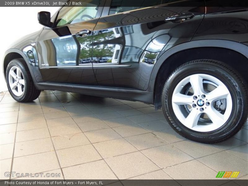 Jet Black / Black 2009 BMW X5 xDrive30i