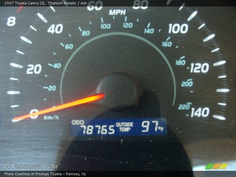 Titanium Metallic / Ash 2007 Toyota Camry CE