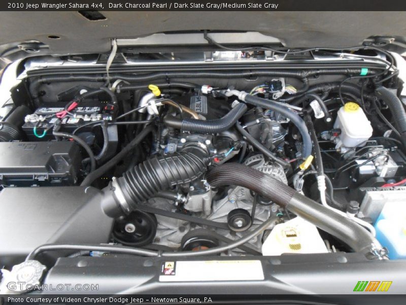 Dark Charcoal Pearl / Dark Slate Gray/Medium Slate Gray 2010 Jeep Wrangler Sahara 4x4