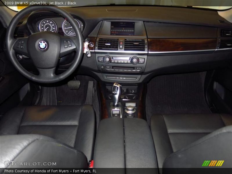 Jet Black / Black 2009 BMW X5 xDrive30i