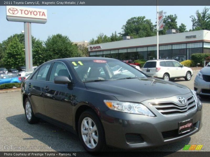 Magnetic Gray Metallic / Ash 2011 Toyota Camry LE
