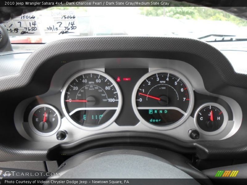 Dark Charcoal Pearl / Dark Slate Gray/Medium Slate Gray 2010 Jeep Wrangler Sahara 4x4