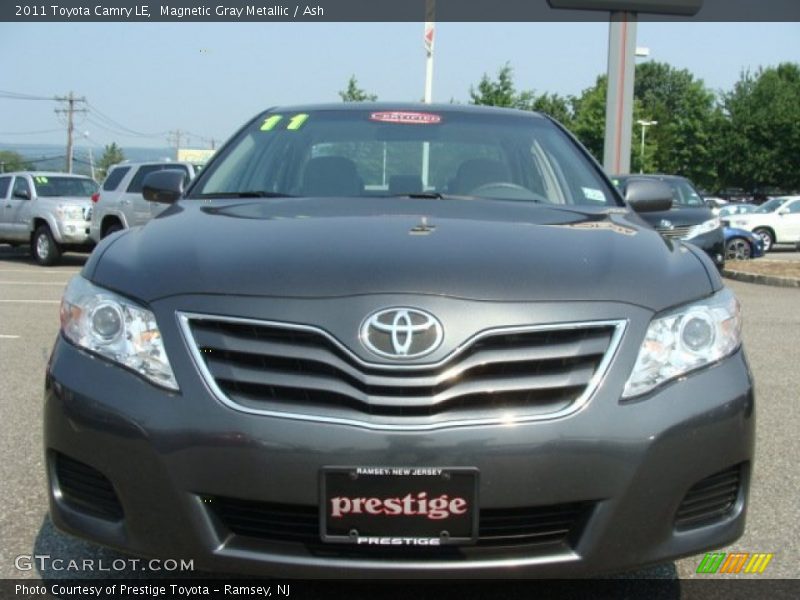 Magnetic Gray Metallic / Ash 2011 Toyota Camry LE
