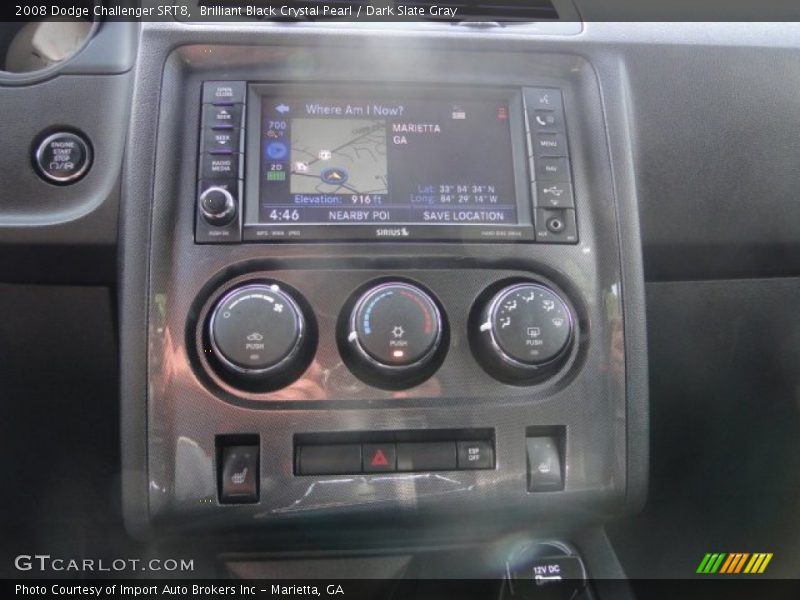 Controls of 2008 Challenger SRT8