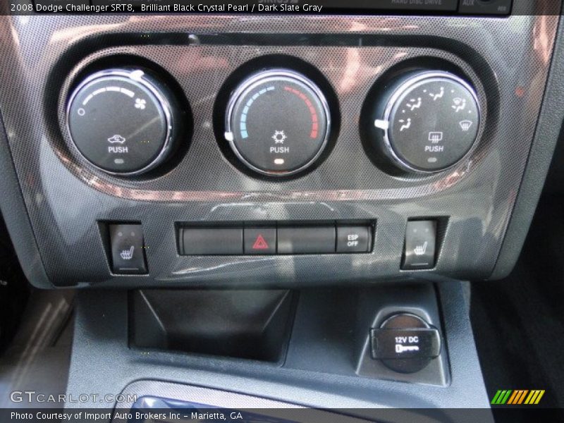 Controls of 2008 Challenger SRT8