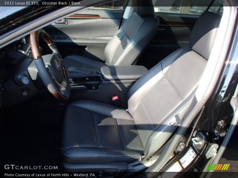 Obsidian Black / Black 2013 Lexus ES 350