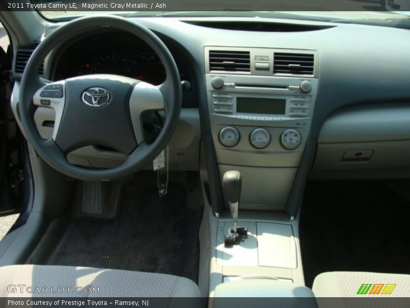 Magnetic Gray Metallic / Ash 2011 Toyota Camry LE