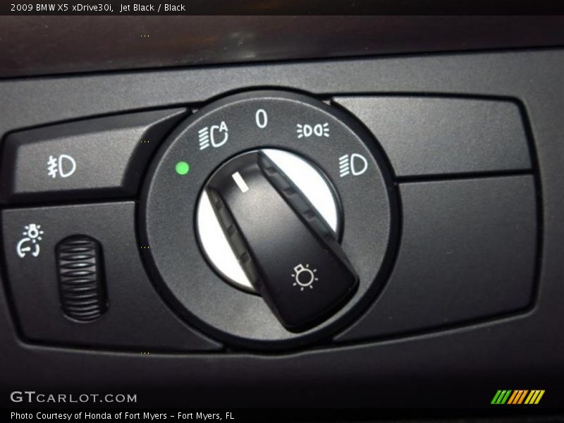 Jet Black / Black 2009 BMW X5 xDrive30i