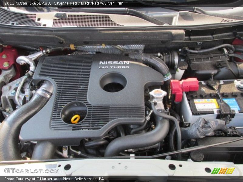 Cayenne Red / Black/Red w/Silver Trim 2011 Nissan Juke SL AWD