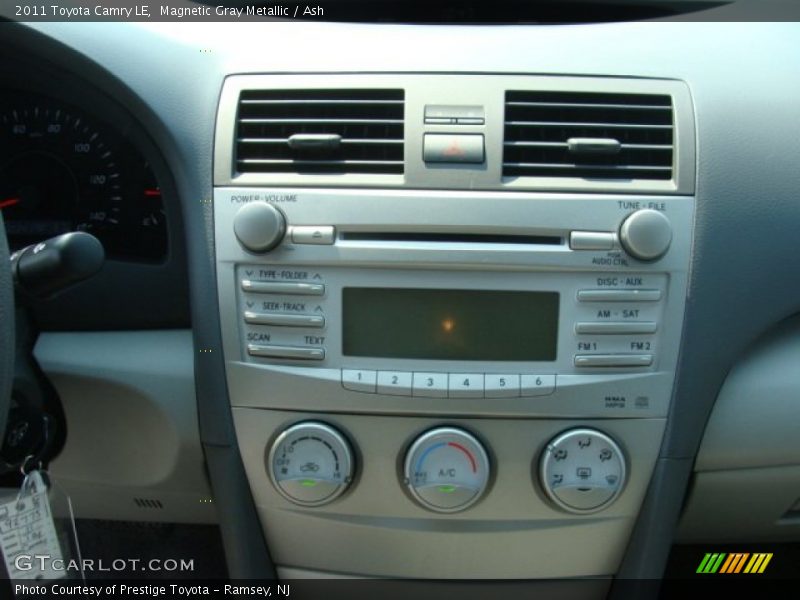 Magnetic Gray Metallic / Ash 2011 Toyota Camry LE