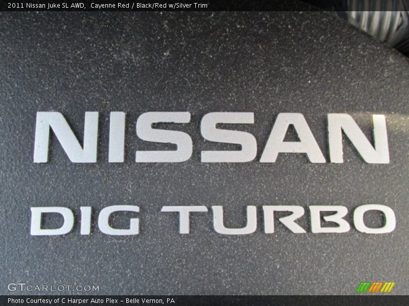 Cayenne Red / Black/Red w/Silver Trim 2011 Nissan Juke SL AWD