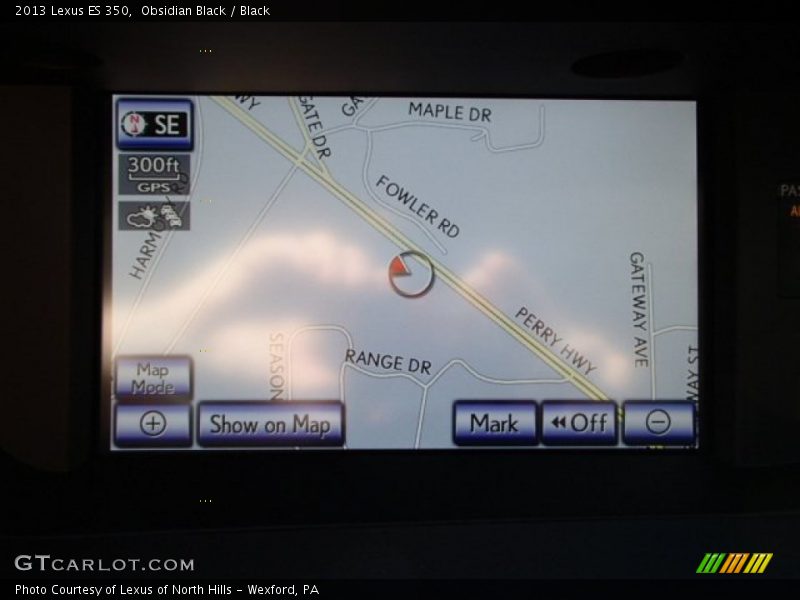 Obsidian Black / Black 2013 Lexus ES 350