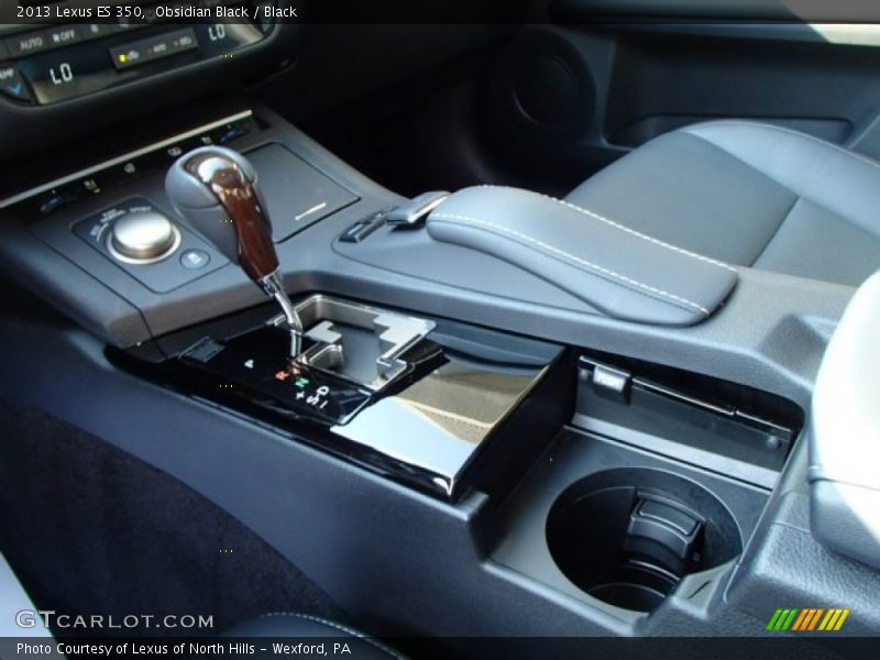 Obsidian Black / Black 2013 Lexus ES 350