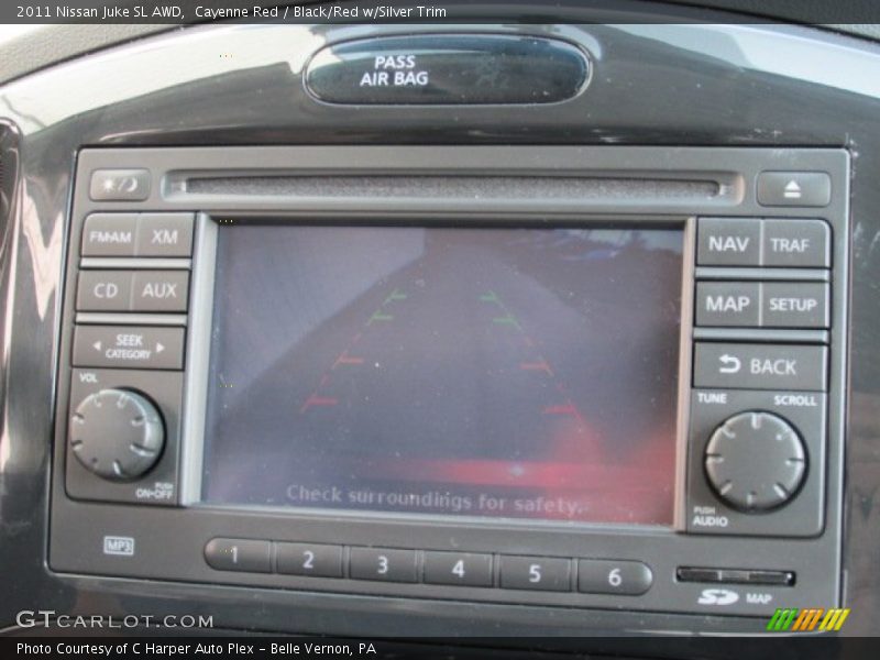 Cayenne Red / Black/Red w/Silver Trim 2011 Nissan Juke SL AWD