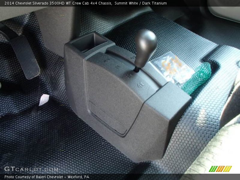 Controls of 2014 Silverado 3500HD WT Crew Cab 4x4 Chassis