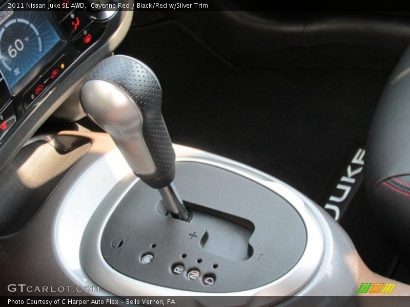 Cayenne Red / Black/Red w/Silver Trim 2011 Nissan Juke SL AWD