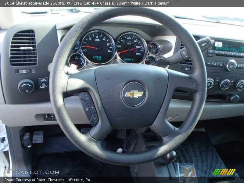  2014 Silverado 3500HD WT Crew Cab 4x4 Chassis Steering Wheel