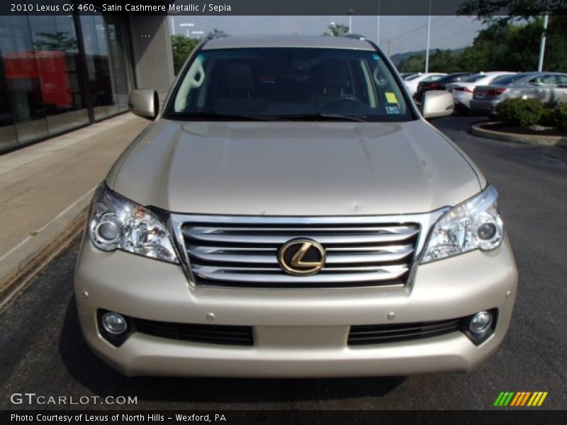 Satin Cashmere Metallic / Sepia 2010 Lexus GX 460