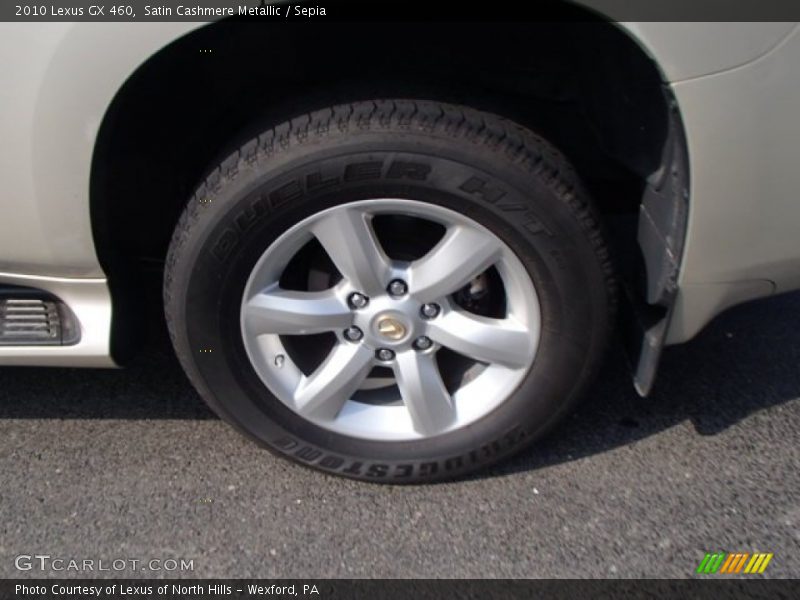 Satin Cashmere Metallic / Sepia 2010 Lexus GX 460