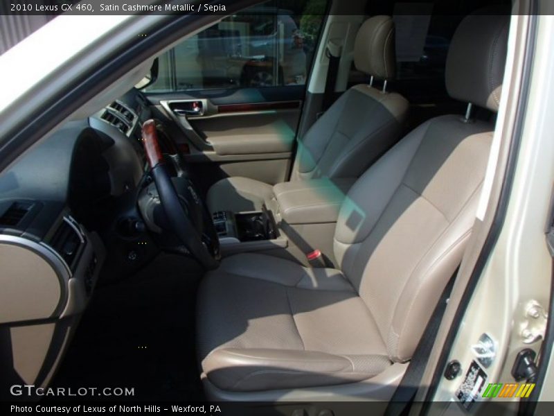 Satin Cashmere Metallic / Sepia 2010 Lexus GX 460
