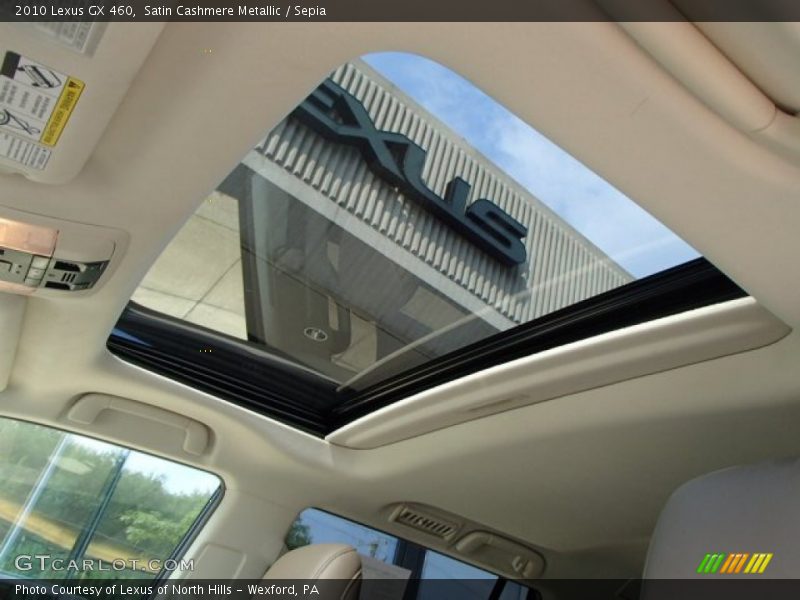 Satin Cashmere Metallic / Sepia 2010 Lexus GX 460