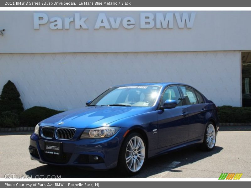 Le Mans Blue Metallic / Black 2011 BMW 3 Series 335i xDrive Sedan