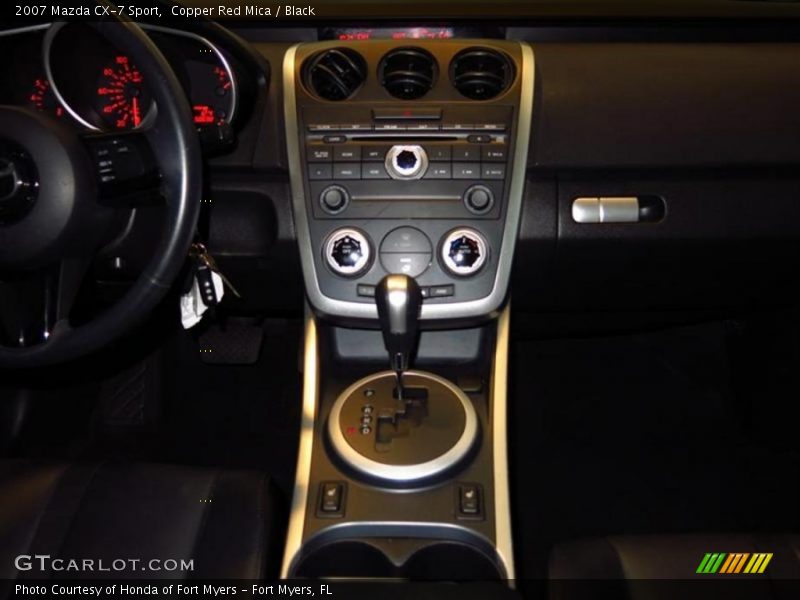 Copper Red Mica / Black 2007 Mazda CX-7 Sport