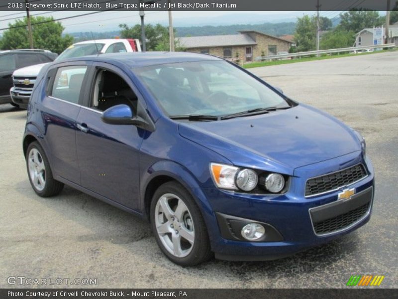 Front 3/4 View of 2013 Sonic LTZ Hatch