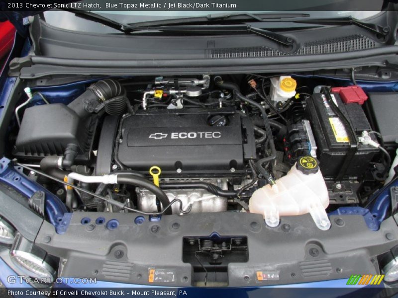  2013 Sonic LTZ Hatch Engine - 1.8 Liter DOHC 16-Valve ECOTEC 4 Cylinder