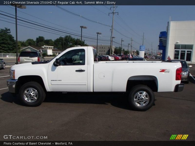Summit White / Ebony 2014 Chevrolet Silverado 2500HD LT Regular Cab 4x4