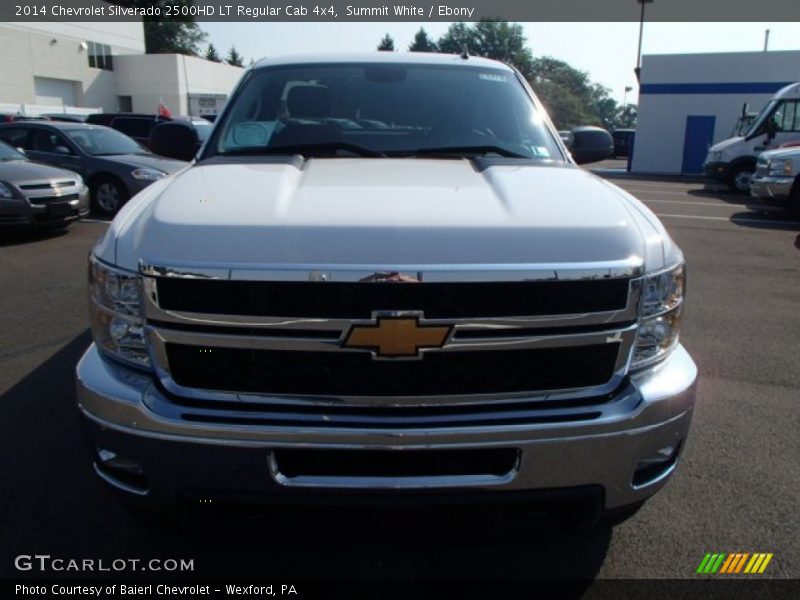 Summit White / Ebony 2014 Chevrolet Silverado 2500HD LT Regular Cab 4x4