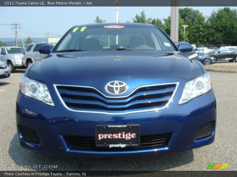 Blue Ribbon Metallic / Ash 2011 Toyota Camry LE