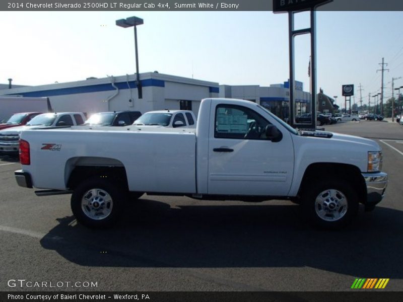 Summit White / Ebony 2014 Chevrolet Silverado 2500HD LT Regular Cab 4x4