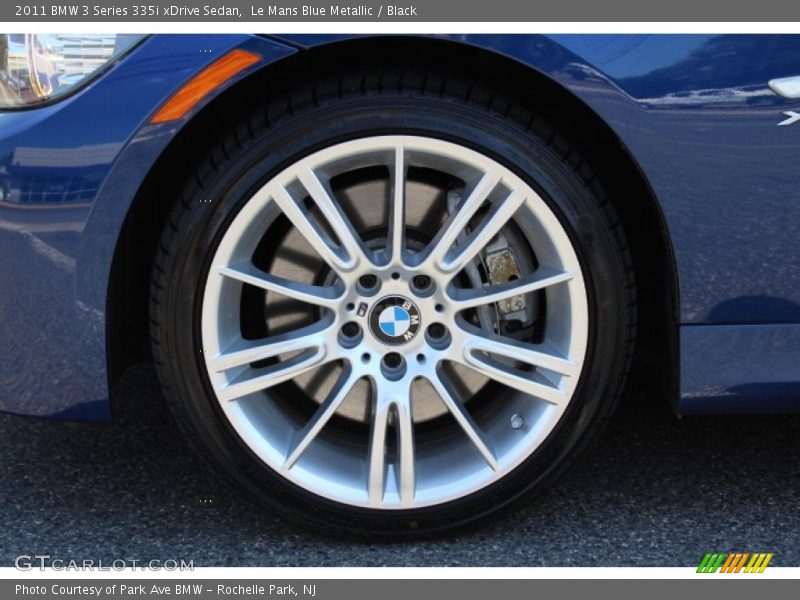 Le Mans Blue Metallic / Black 2011 BMW 3 Series 335i xDrive Sedan