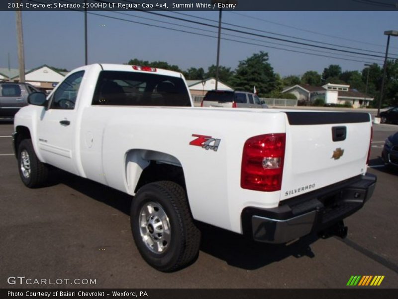 Summit White / Ebony 2014 Chevrolet Silverado 2500HD LT Regular Cab 4x4