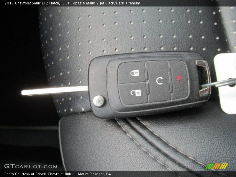 Keys of 2013 Sonic LTZ Hatch