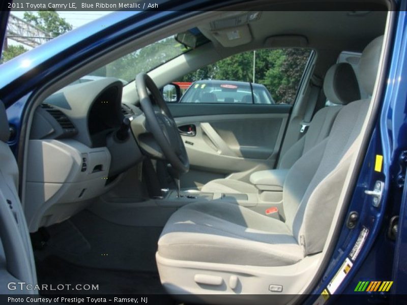 Blue Ribbon Metallic / Ash 2011 Toyota Camry LE