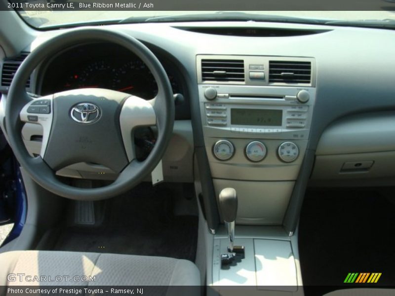 Blue Ribbon Metallic / Ash 2011 Toyota Camry LE