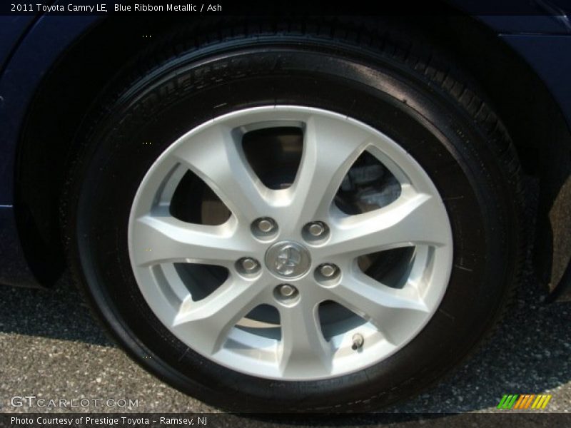 Blue Ribbon Metallic / Ash 2011 Toyota Camry LE