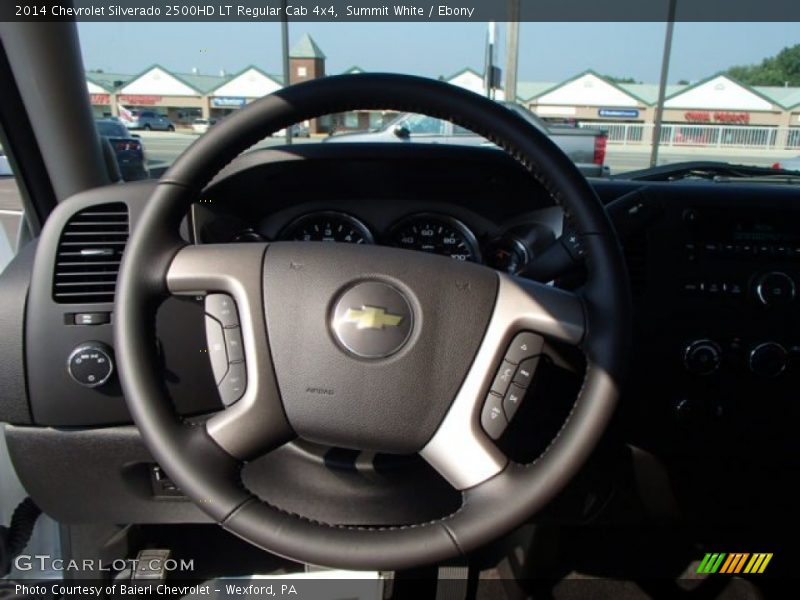 Summit White / Ebony 2014 Chevrolet Silverado 2500HD LT Regular Cab 4x4