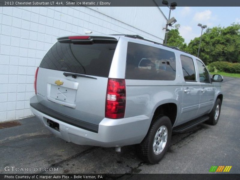 Silver Ice Metallic / Ebony 2013 Chevrolet Suburban LT 4x4